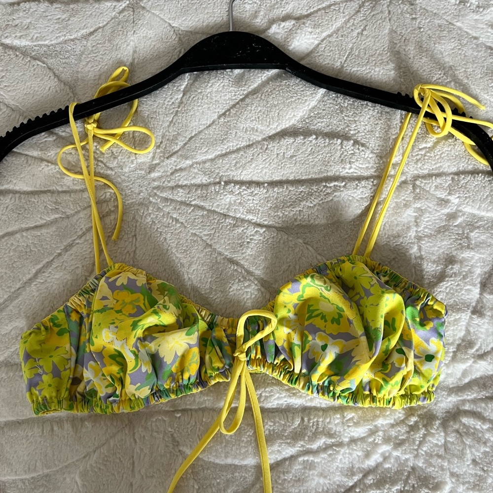 Strangers and lovers top with tie straps and brand new never worn